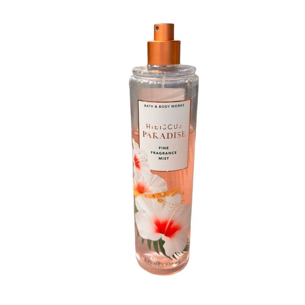 BATH & BODY WORKS HIBISCUS PARADISE FINE FRAGRANCE MIST BODY SPRAY 8OZ 60% Full